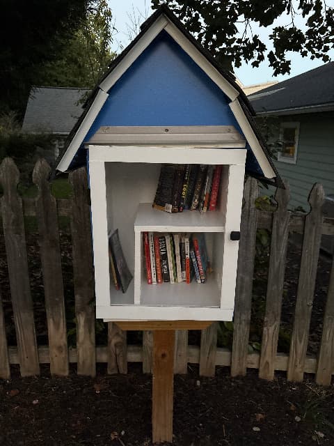 Blue bird library